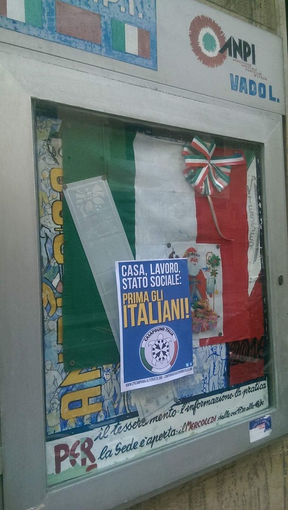 "Imbrattata" la sede Anpi di Vado Ligure "Imbrattata" la sede Anpi di Vado Ligure