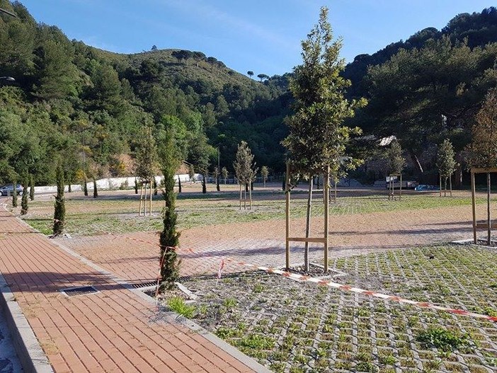 Nuova area verde al cimitero di Laigueglia
