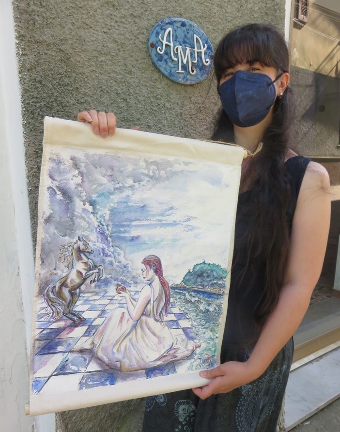 Altare, la sede dell'associazione AMA ospita l'esposizione dell'artista valbormidese Laura Di Fonzo