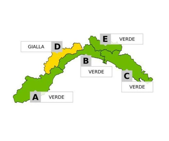 Maltempo, Natale sotto la neve in Val Bormida: scatta l’allerta gialla