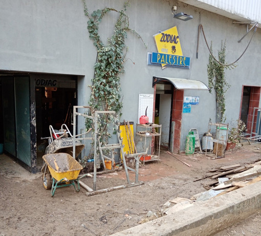 Cairo, la palestra Zodiac travolta dall’alluvione. Il titolare: "È diventata un fiume, per poco non ci lascio la pelle" Cairo, la palestra Zodiac travolta dall’alluvione. Il titolare: "È diventata un fiume, per poco non ci lascio la pelle"