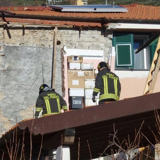 Arnasco, il sindaco Gallizia: "Priorità la rimozione dei detriti". Quattro gli sfollati