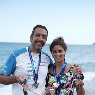 Bergeggi, il sindaco Arboscello si complimenta con la sincronette nolese Linda Cerruti: "Sei la nostra campionessa"