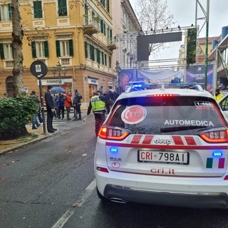 Sanremo, operaio cade da un'altezza di 5 metri, trasportato in elicottero al Santa Corona Sanremo, operaio cade da un'altezza di 5 metri, trasportato in elicottero al Santa Corona