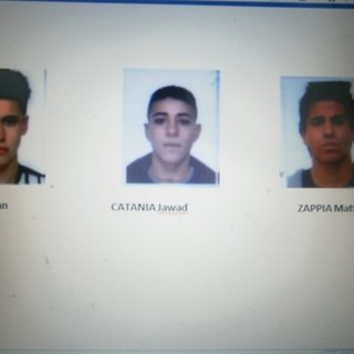 I primi tre componenti della banda