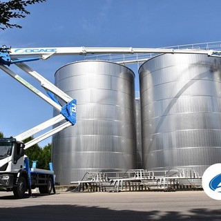 Le piattaforme aeree su autocarro di Socage in Italia