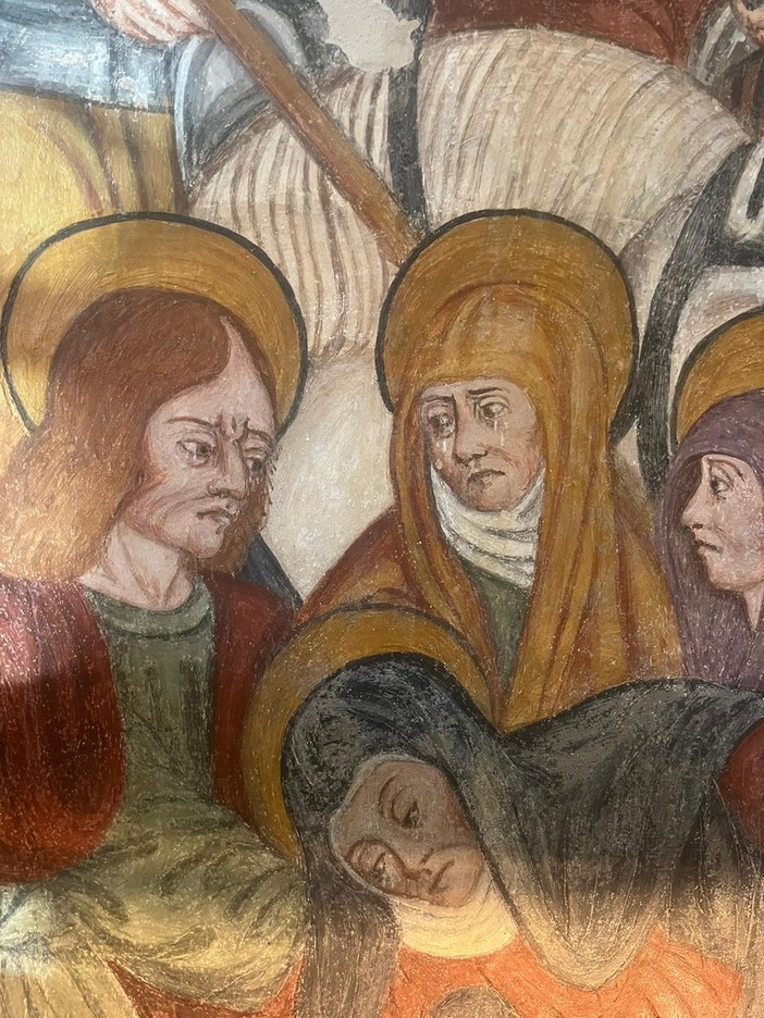 I colori ritrovati negli affreschi di Salea I colori ritrovati negli affreschi di Salea