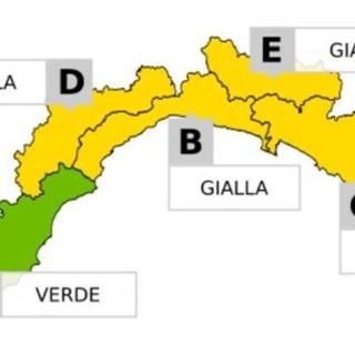 E' scattata l'allerta meteo gialla: temporali previsti in Val Bormida e nel levante savonese