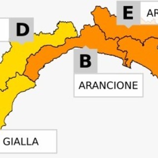 Meteo in peggioramento,  venerdì 21 agosto, l'allerta diventa arancione nel levante savonese