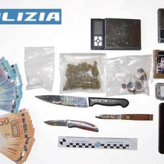 Savona, blitz antidroga a Villapiana: in manette uno spacciatore trentenne, sequestrati 1.300 euro