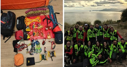 Biker e climber uniti dalla solidarietà: festa nel Finalese finanzia attrezzature per il Soccorso alpino