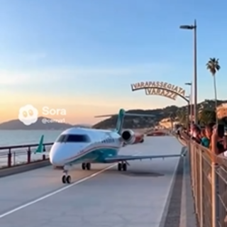 "Ecco a voi la nuova aeropasseggiata di Varazze": l'ironia in un video sul nuovo lungomare di levante