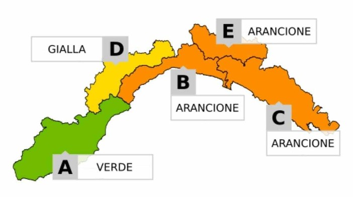 Maltempo, giovedì 17 settembre scatterà l'allerta arancione nel levante savonese Maltempo, giovedì 17 settembre scatterà l'allerta arancione nel levante savonese