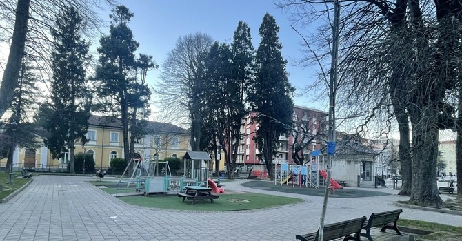 Cairo mette in sicurezza i giardini di via Monsignor Bertolotti: tiranti di consolidamento per le alberature ad alto fusto Cairo mette in sicurezza i giardini di via Monsignor Bertolotti: tiranti di consolidamento per le alberature ad alto fusto