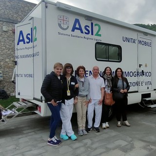 Prevenzione “a domicilio” nel distretto Asl albenganese: mammografie a Villanova, Alassio e Andora