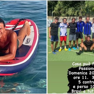 Niente Nazionale per Antonio Conte? Il tecnico si diverte a Bergeggi tra mare e campetto