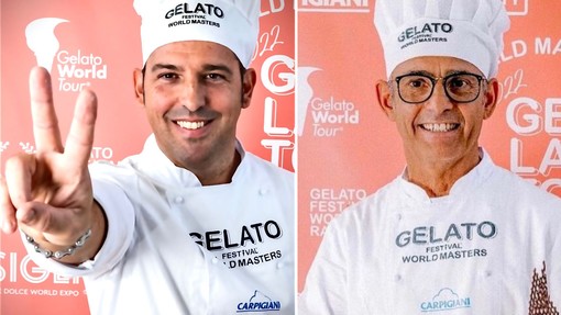 Alessandro Marchese di Varazze e Mirco Mastromarino di Albenga selezionati per le semifinali del campionato mondiale di gelato Alessandro Marchese di Varazze e Mirco Mastromarino di Albenga selezionati per le semifinali del campionato mondiale di gelato
