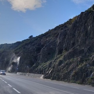 Maltempo, riaperta la statale tra Bergeggi e Vado Ligure