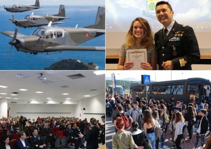 Concluso il corso di Cultura Aeronautica promosso nelle scuole. Miglior risultato per Ginevra Mignano del Liceo Amoretti (Foto e Video) Concluso il corso di Cultura Aeronautica promosso nelle scuole. Miglior risultato per Ginevra Mignano del Liceo Amoretti (Foto e Video)