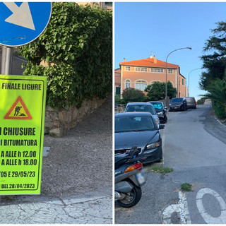 Finale, asfaltature in via Cappa: possibili disagi il 26 e 29 maggio