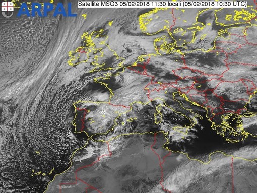 Maltempo, emanata l'allerta arancione per neve in Val Bormida