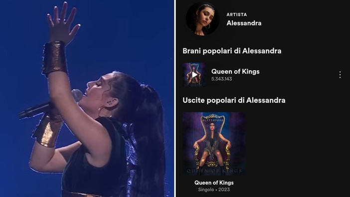 Alessandra Mele, oltre 5milioni di visualizzazioni su Spotify, in TOP10Norge: stasera la finale al MGP