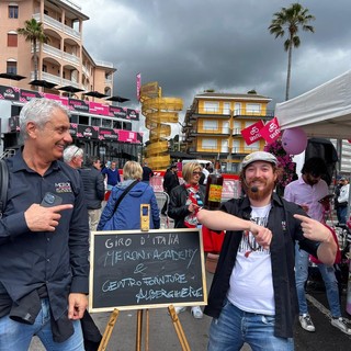 Andora, le eccellenze della Riviera vestite di rosa per il passaggio del Giro