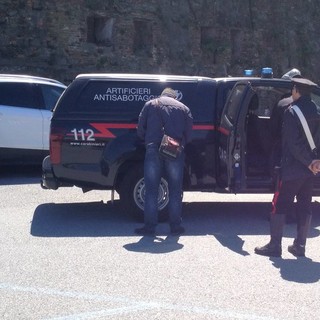 Allarme-bomba al Priamar di Savona: intervengono gli artificieri (FOTOGALLERY)