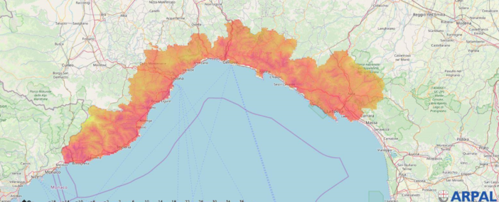 Un 25 luglio con caldo da record in Liguria: ad Albenga sfiorati i 33.6 gradi