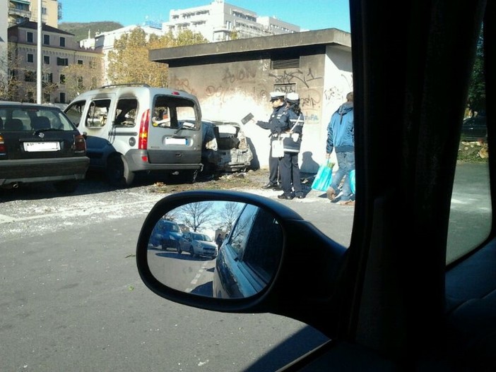 Le auto distrutte
