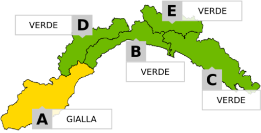 Pasqua piovosa, allerta gialla nel ponente savonese