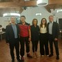 In foto da sinistra, il vice sindaco Daniele Martino, Gastone e Silvia Franchelli, fratello e mamma di Rachele, l'amica Celeste Barbera e il sindaco Mauro Demichelis In foto da sinistra, il vice sindaco Daniele Martino, Gastone e Silvia Franchelli, fratello e mamma di Rachele, l'amica Celeste Barbera e il sindaco Mauro Demichelis