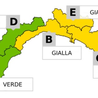 Maltempo, allerta meteo gialla per temporali su centro e levante ligure