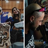 Andrea Enrico, tatuatore di Albenga, conquista tre premi in tre convention ad Ancona, Torino e Roma Andrea Enrico, tatuatore di Albenga, conquista tre premi in tre convention ad Ancona, Torino e Roma