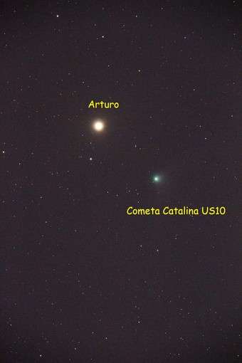 Capodanno con la cometa Catalina