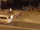 Savona, auto si cappotta sul lungomare Matteotti: due feriti lievi