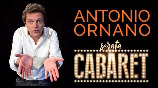 Vado, nei giardini Colombo stasera serata cabaret con Antonio Ornano