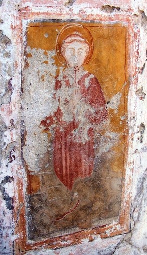 A Cairo scoperti degli antichi affreschi nella chiesetta di Santa Margherita