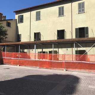 Cairo restaura un affresco rinvenuto all'interno di Palazzo Scarampi