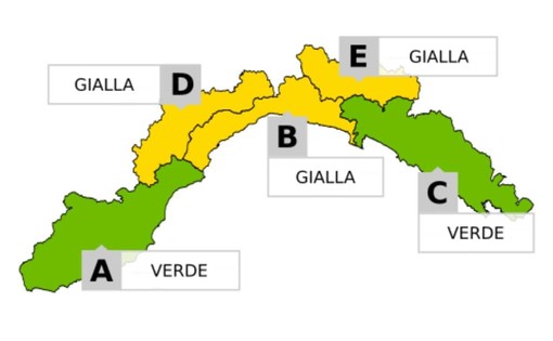 Allerta meteo neve, proclamata nell'entroterra savonese e in Val Bormida