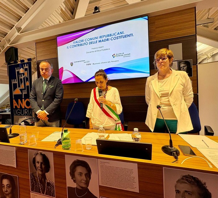 Anci Liguria celebra le Madri Costituenti, le 21 donne che hanno fatto la storia della Repubblica