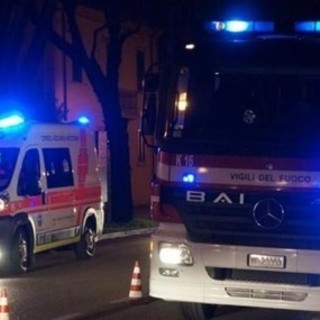 Uomo cade a bordo strada tra Albisola e Celle: sul posto la Croce Verde e i vigili del fuoco