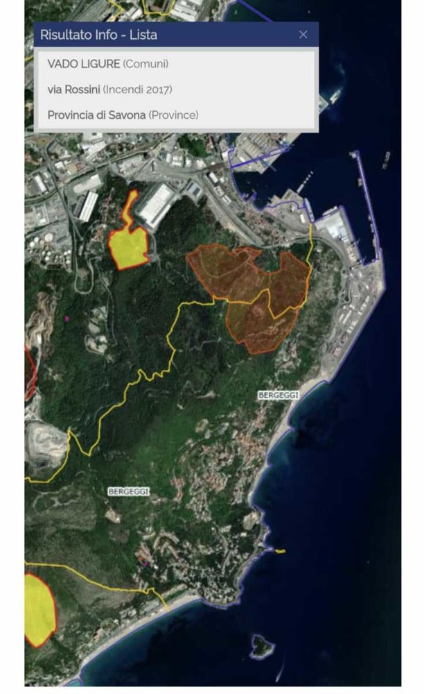 Asta deserta per il versante sopra il porto di Vado Ligure, AVS: "Il Comune intervenga per acquisire un’area di valore pubblico e paesaggistico"