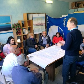 Andora, incontro tra il candidato sindaco Demichelis e gli operatori portuali
