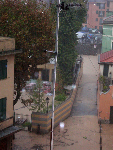 Varazze: situazione drammatica per la pioggia