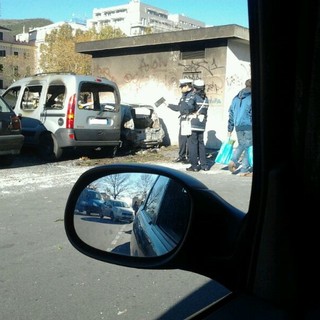 Le auto distrutte