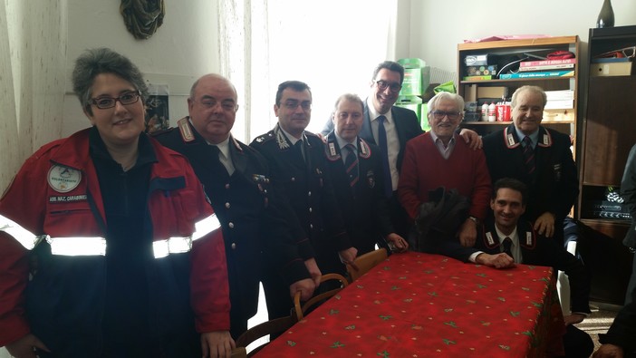 Auguri e riconoscenze ai soci 90enni dell'Associazione Nazionale Carabinieri Sezione di Albenga