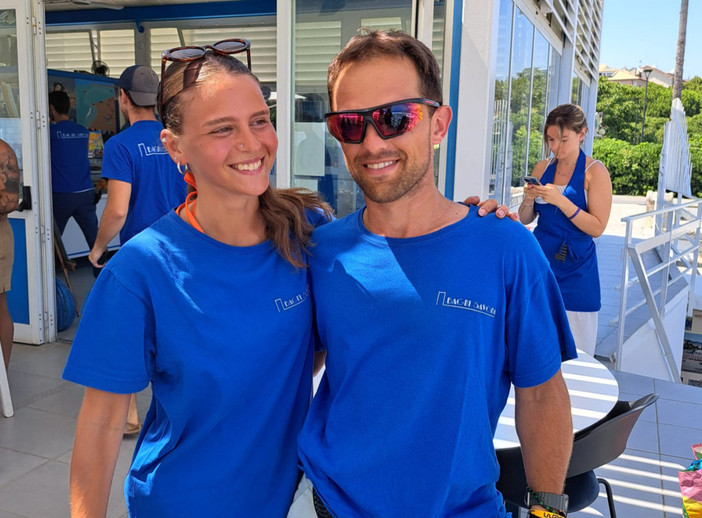 Savona, i bagnini "eroi" Marco e Giulia salvano un uomo che rischiava di annegare: "E' andata bene" Savona, i bagnini "eroi" Marco e Giulia salvano un uomo che rischiava di annegare: "E' andata bene"
