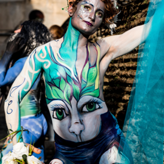 Sabato 25 Agosto torna il body painting a tema “blu” ad Albissola Marina