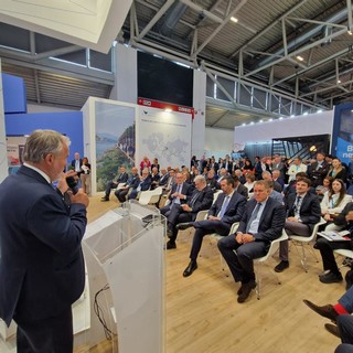 Porti e logistica, l'assessore Benveduti a Monaco di Baviera: "Nuove infrastrutture per un sistema portuale ancor più protagonista"